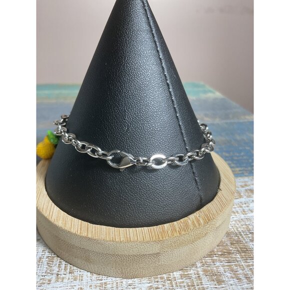 Cepia LLC Silver Charm Bracelet With Tropical Charms & Lobster Clasp - Picture 4 of 4